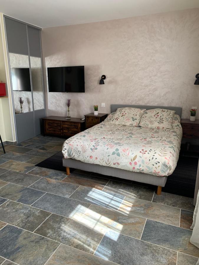 Studio Independant Avec Piscine Et Jardin L'Abergement-Sainte-Colombe Экстерьер фото